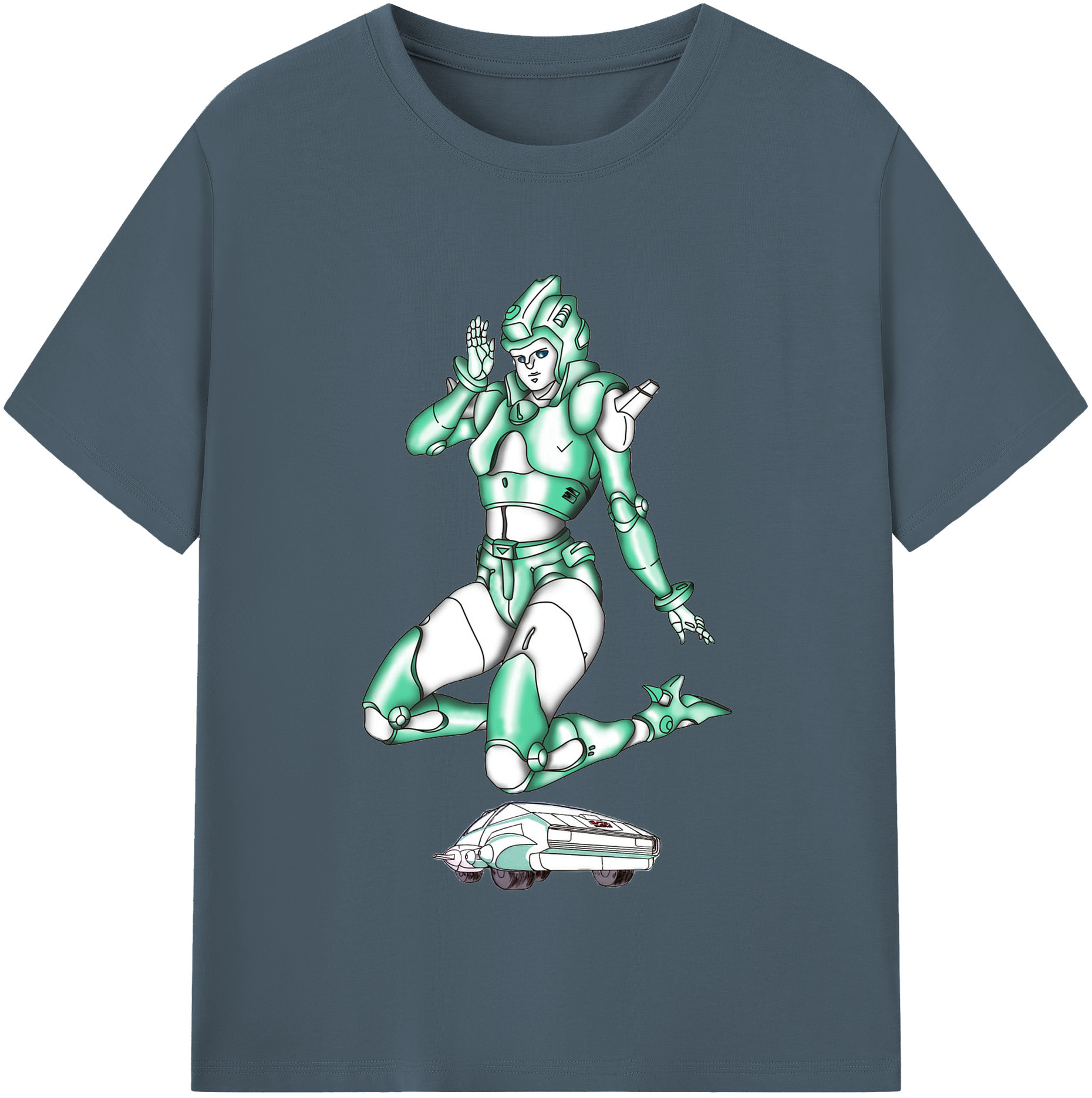 （画像用）  綿100％半袖Tシャツ（フロントプリント）